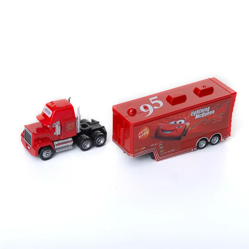 Disney Pixar Cars 2 3 игрушки № 35 грузовик молния McQueen Джексон шторм Рамирез Мак дядюшка 1:55 литой модельный автомобиль игрушка детский подарок