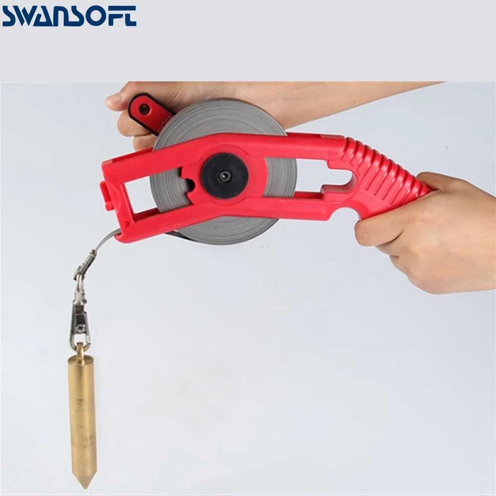 

Wholesale stainless steel oil sounding tape,oil gauging tape , High Quality Oil Gauge Measuring Tape 15m-50m,