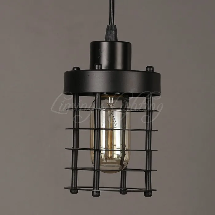 Современный винтажный регулируемый металлический подвесной светильник в стиле