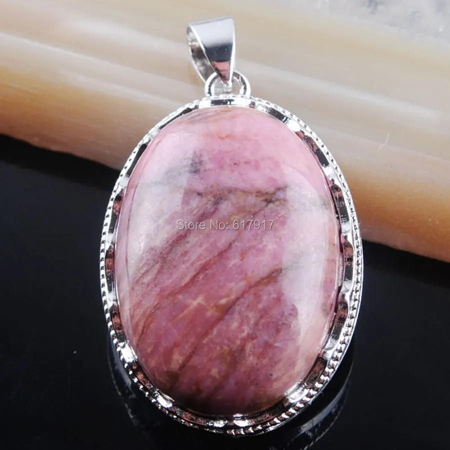Подвеска из натурального камня Rhodochrosite 21x28 мм 1 шт. бесплатная доставка|jewelry free