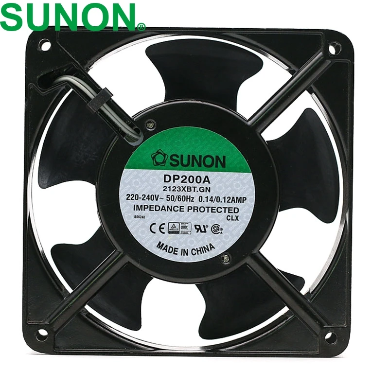 1 шт. DP200A P/N 2123XBT.GN 0.14A 12038 220 в 120*120*38 мм промышленный чехол охлаждающий вентилятор