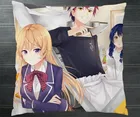 Пищевые войны!: Shokugeki no Soma, двусторонняя искусственная аниме подушка, Yukihira souma Nakiri erina Cosplay P8