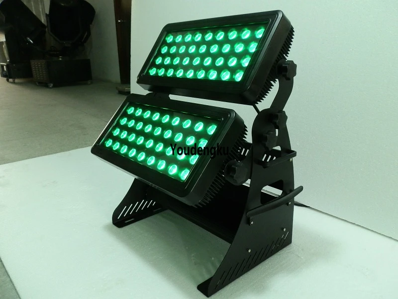 10 шт. 72 led город цвет мыть свет открытый x Вт проектор настенная шайба RGBW ip65 | Лампы