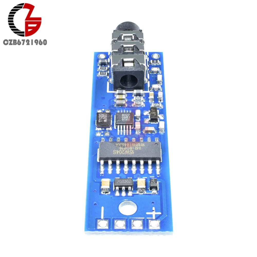Цифровой Стерео FM передатчик Модуль DC 3V 6V 76 108MHz фазовая Блокировка петли