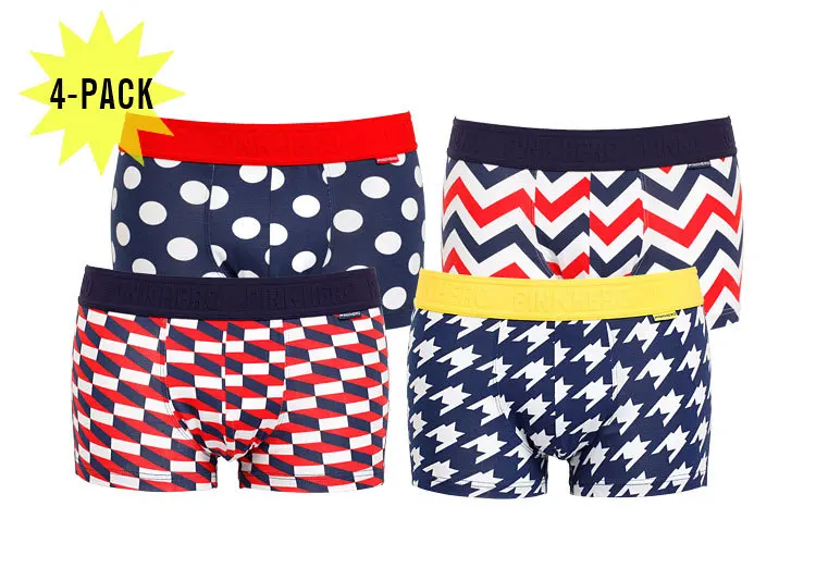 Розовый герои Прохладный мужские боксеры тело в форме дышащие летние Хлопковые