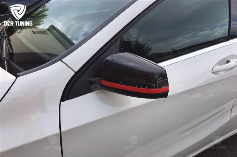 Для Mercedes зеркало W204 W212 W207 W176 W218 карбоновое зеркало для Mercedes A B C E S CLS GLK CLS класс карбоновое зеркало