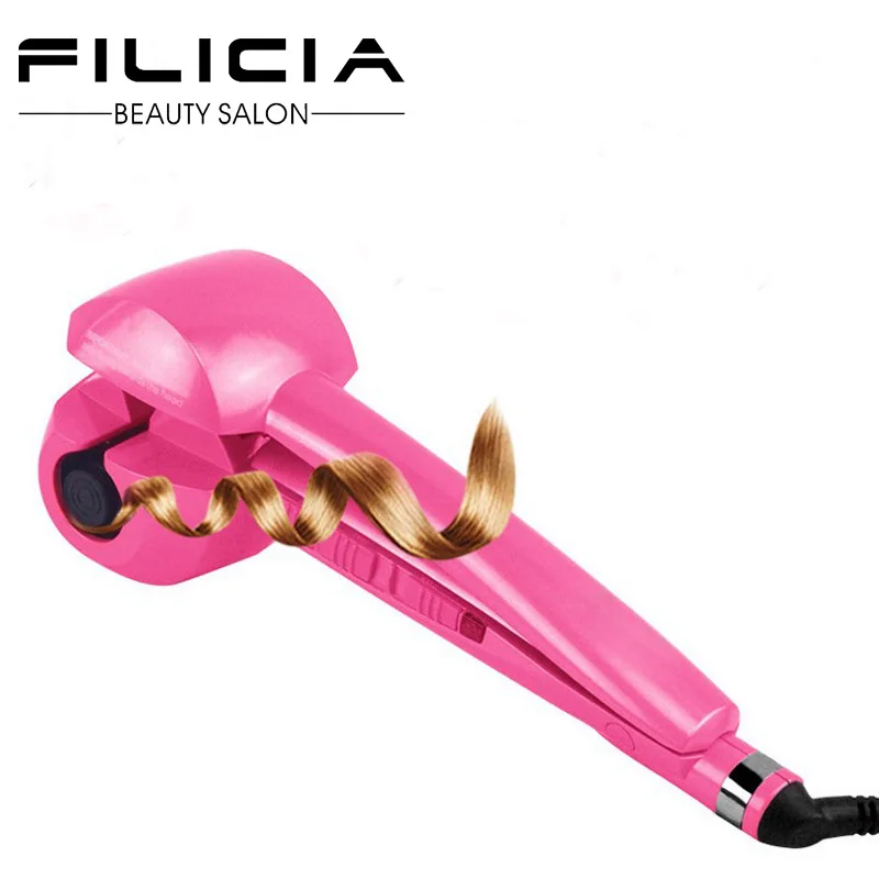 Automatic Hair Curling Iron Ceramic Wand Roller Wave Machine Curler | Красота и здоровье