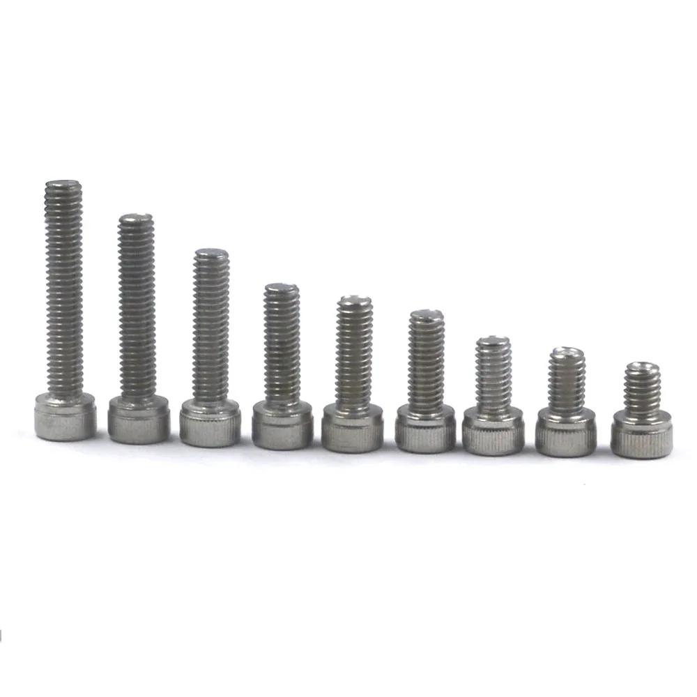 

304 Stainless steel M6 Series Full Thread hexagon socket screws Pack -50pcs
