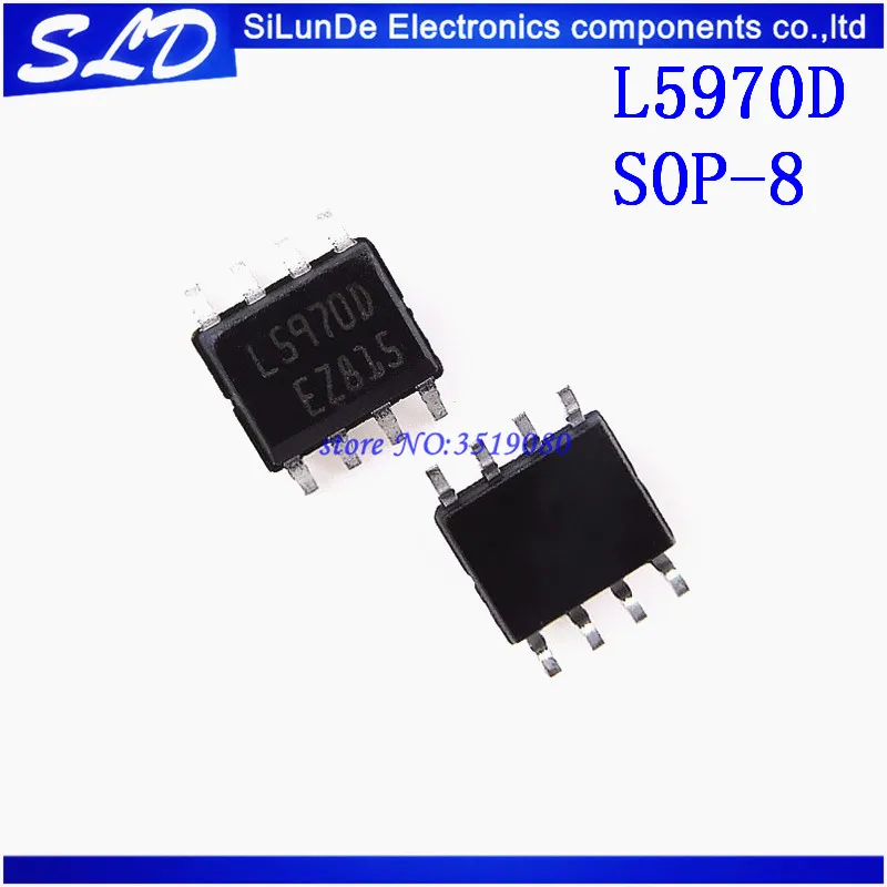 

Free Shipping 50pcs/lot L5970D013TR SOP8 L5970D SOP L5970 SOP-8 5970D new and original in stock