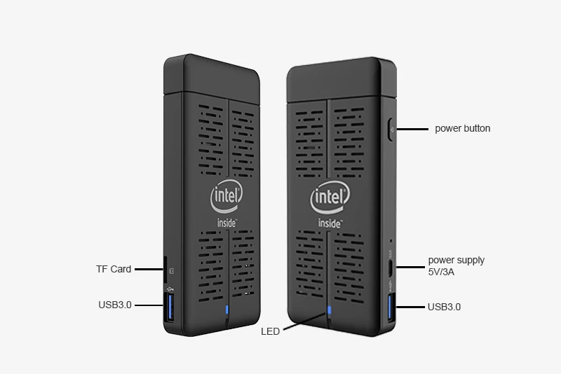 Мини PC Stick A9 Intel N3350 четырехъядерный 2G RAM USB 3 0 Windows 10 TV stick win10 компьютер micro pc 2 4 ГГц wifi