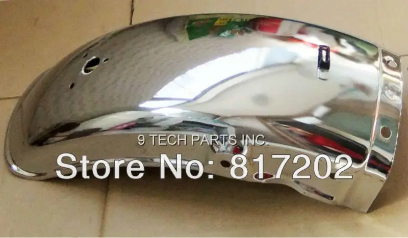 

High Quality GN250 GN 250 GN125 Rear Chrome Fender / Mudguard NEW FREE SHIPPING