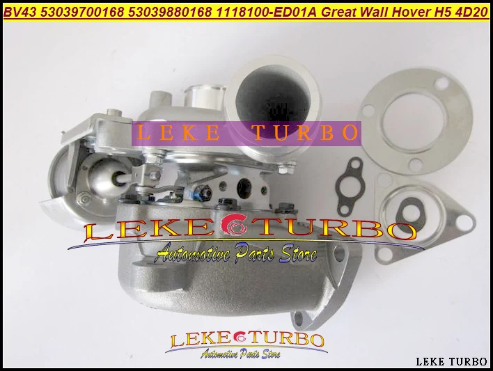 BV43 0168 53039700168 53039880168 1118100-ED01A 1118100ED01A Turbine Turbo Turbocharger For Great Wall Hover H5 2.0T 4D20 2.0L