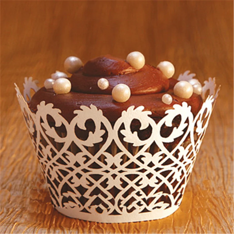 

Мини-обертки для свадебных капкейков, 60 шт., 2,25x1,4 дюйма