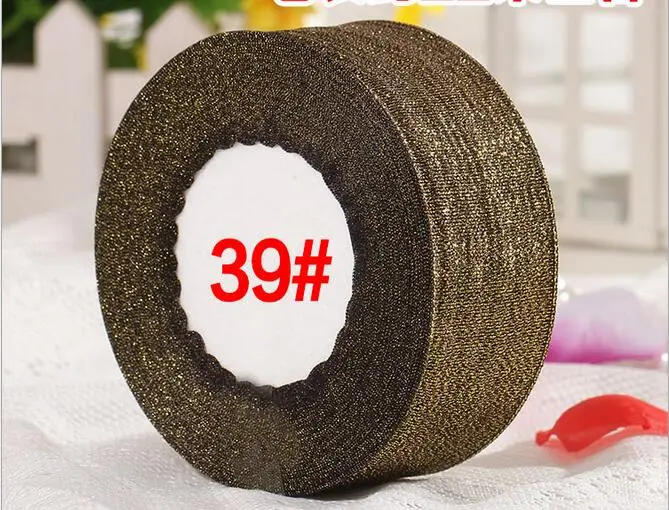 Бесплатная доставка 24 ярдов/рулон 40 мм цветная шелковая атласная лента свадебное