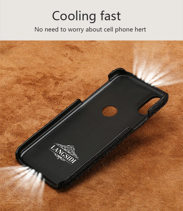 Чехол для телефона из натуральной кожи ската для Xiao mi Pocophone F1 mi 9 mi 8 Pro, защитный Роскошный чехол s для Red mi Note 7 Pro