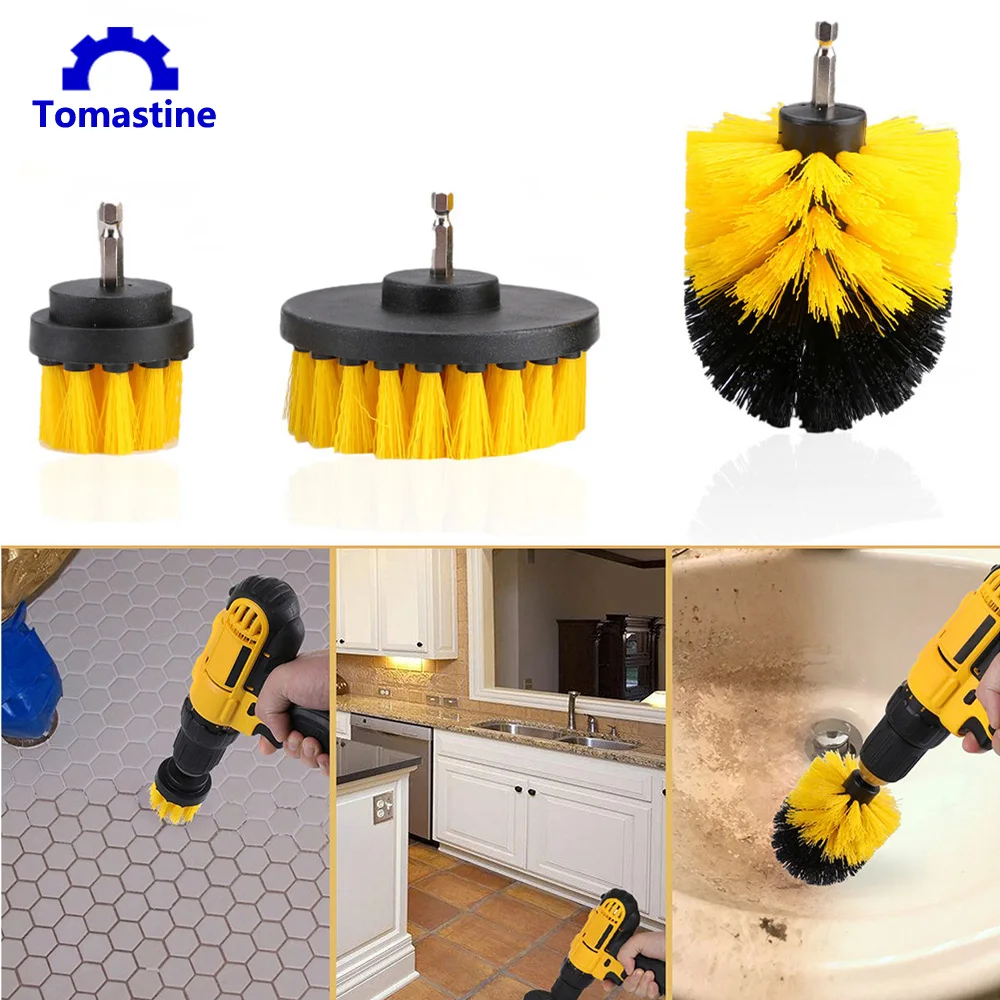 Щетка для дрели Power Scrubber щетка чистки поверхностей ванной комнаты ванна