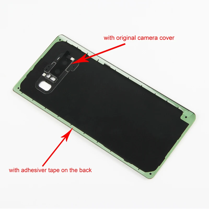 Оригинальная задняя крышка батарейного отсека SAMSUNG GALAXY Note8 SM-N950F N9500 N9508 чехлы для