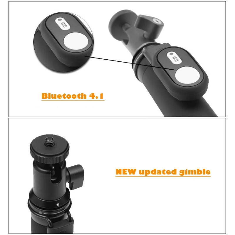 Чехол для Xiaomi yi Bluetooth выдвижной монопод селфи Палка с дистанционным управлением