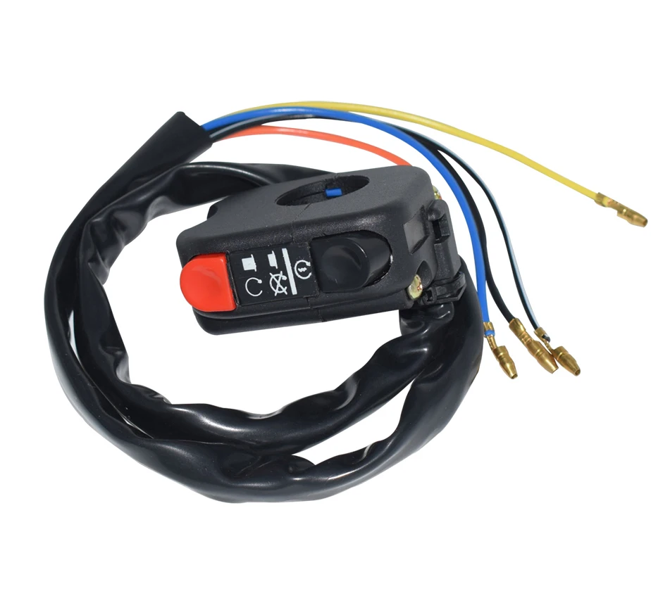 12V мотоциклов переключатель Мощность универсальная ручка переключателя для 7/" 22 мм руль для Yamaha SR400