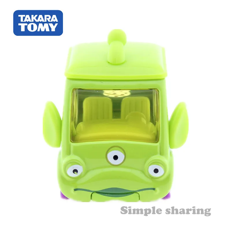 Takara Tomy Disney Motor DM-14 Cubit Alien Tomica литая модель автомобиля История игрушек