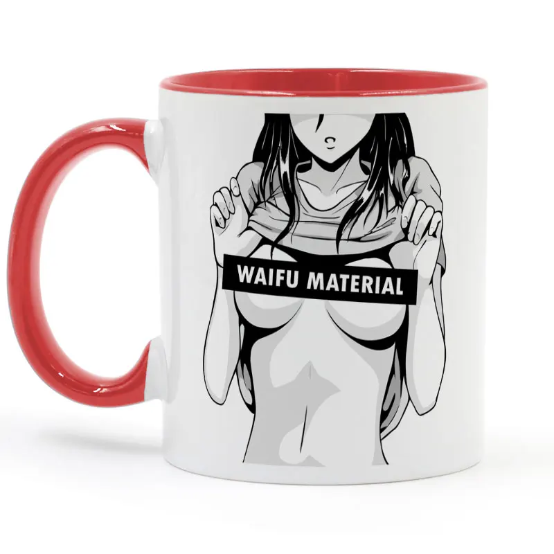 Waifu материал отаку аниме кофейная кружка керамическая чашка 11 унций | Дом и сад
