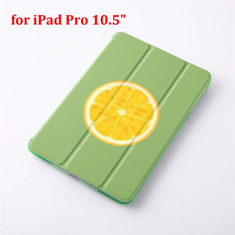 for pro 10.5 inch Флип-чехол для планшета с принтом, для iPad Pro 9," 10,5" 1" 12,9" из искусственной кожи, складной чехол-книжка для планшета - Цвет: for pro 10.5 inch