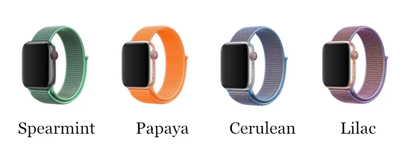 Спортивные тканый нейлоновый ремешок для Apple Watch, версии 3, 42 мм, 38 мм, браслет на запястье ткань пояса-как нейлоновый ремешок для наручных часов iWatch, 5/4/3/2 40 мм 44 мм