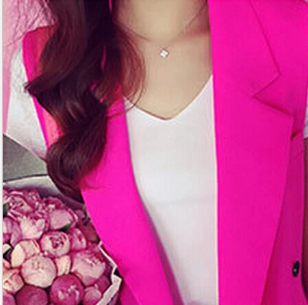 Новинка 2020 модный розовый однотонный длинный стильный женский костюм жилет