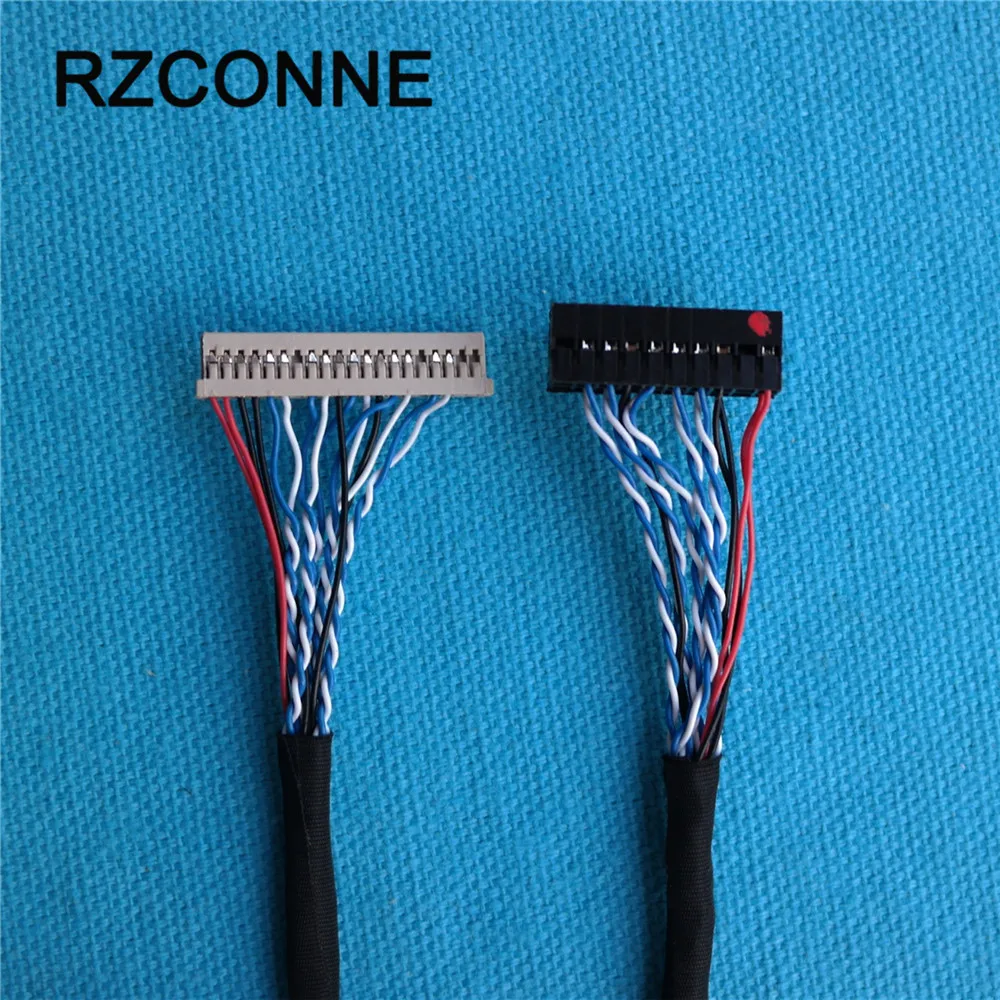 

Кабель LVDS для панели ЖК-контроллера, 20pin, 8 бит, 0,5 мм, 5 шт./лот