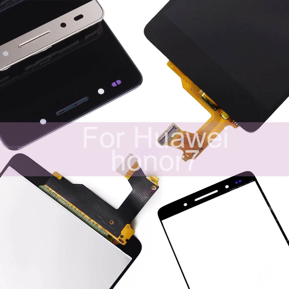 Оригинальный LTE 4G 5 2 &quotдля HUAWEI Honor 7 рамка сенсорного ЖК экрана для Honor7 дисплей PLK