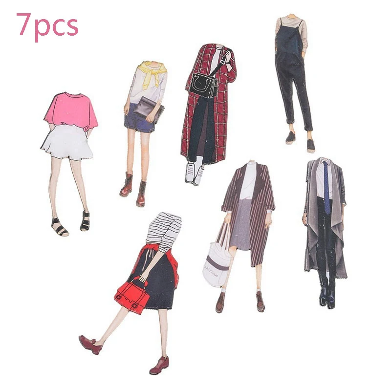 7 clothes Hoomall Висячие броши, расписанные маслом мультфильм металлические бейджи значки на BackpackCollar значки на одежду DIY малыш подарок Kawaii булавка животное растение - Цвет: 7 clothes