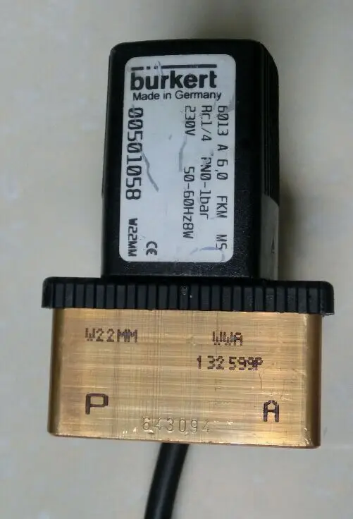 

Немецкий Соленоидный клапан 6013 A 6,0 FKM MS 00501058