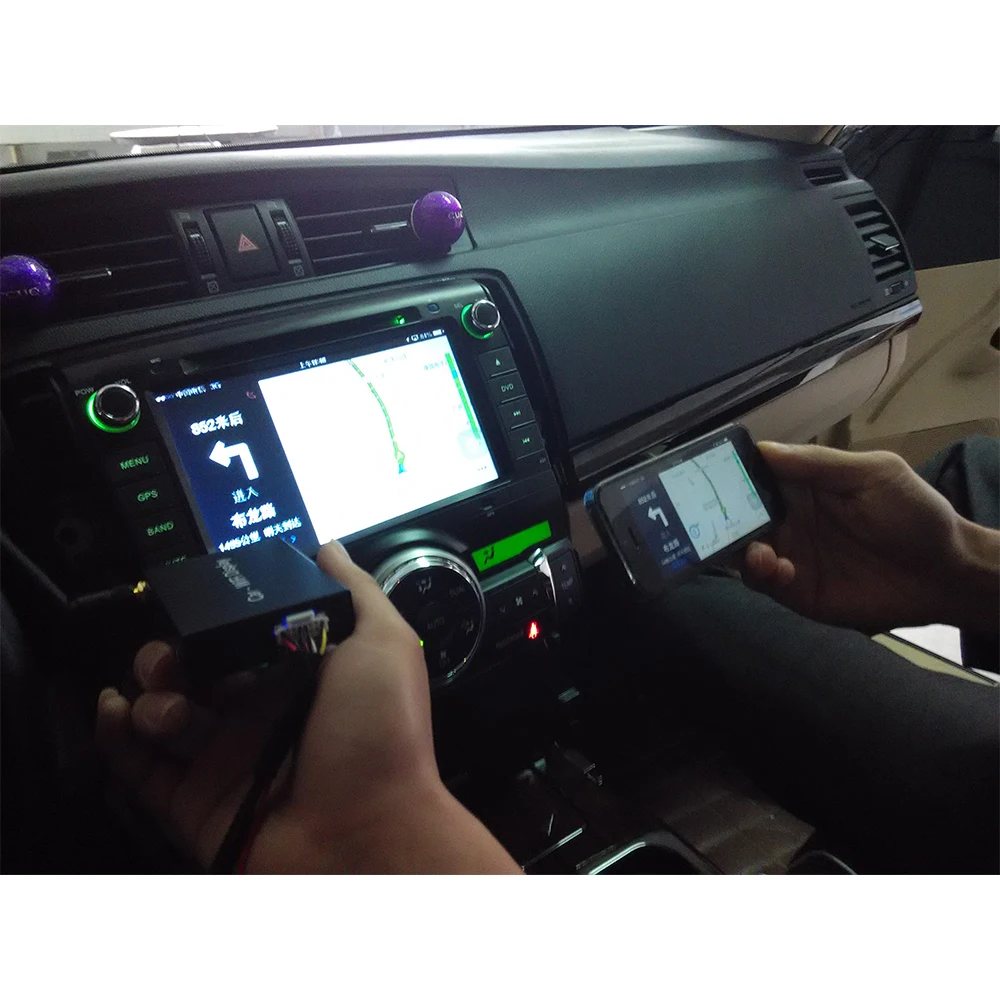 1080P HD Автомобильный wifi Дисплей wifi зеркальная коробка зеркальная ссылка для автомобиля и домашнего видео аудио для Miracast DLNA Airplay Зеркальное отображение экрана