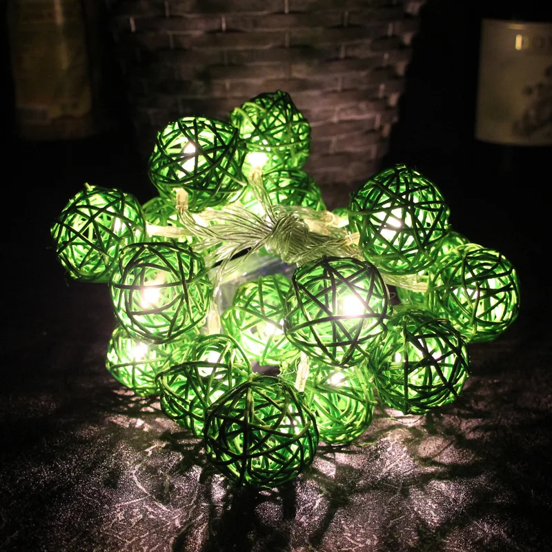 Chirstmas Праздничное освещение LED Новинка полый шар Фея огни строки Свадьба Garden Party