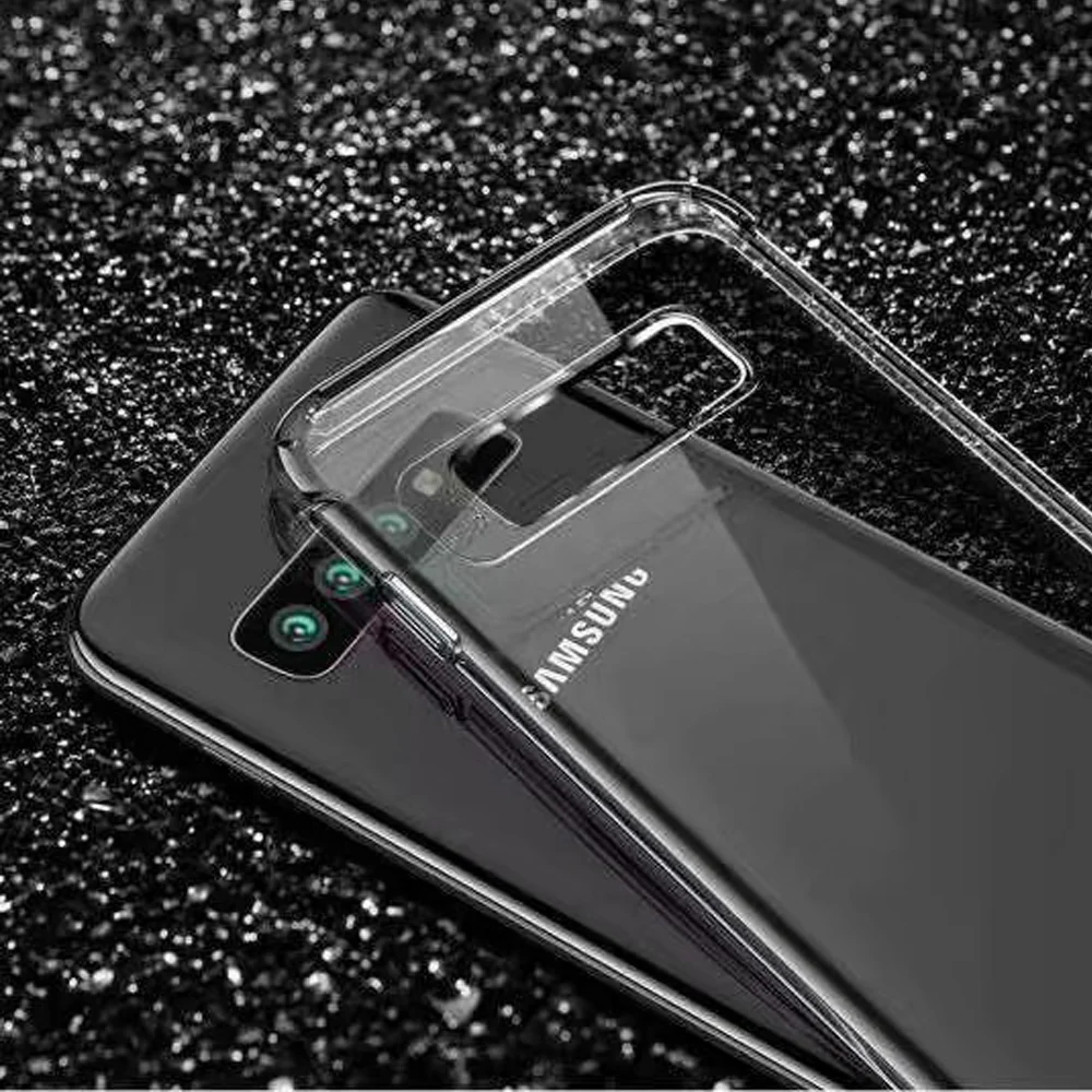 NYFundas case for samsung galaxy s10 s9 8 A6 2018 plus note 9 s10e s10+ Transparent Airbag 360 Silicone TPU shockproof cover |