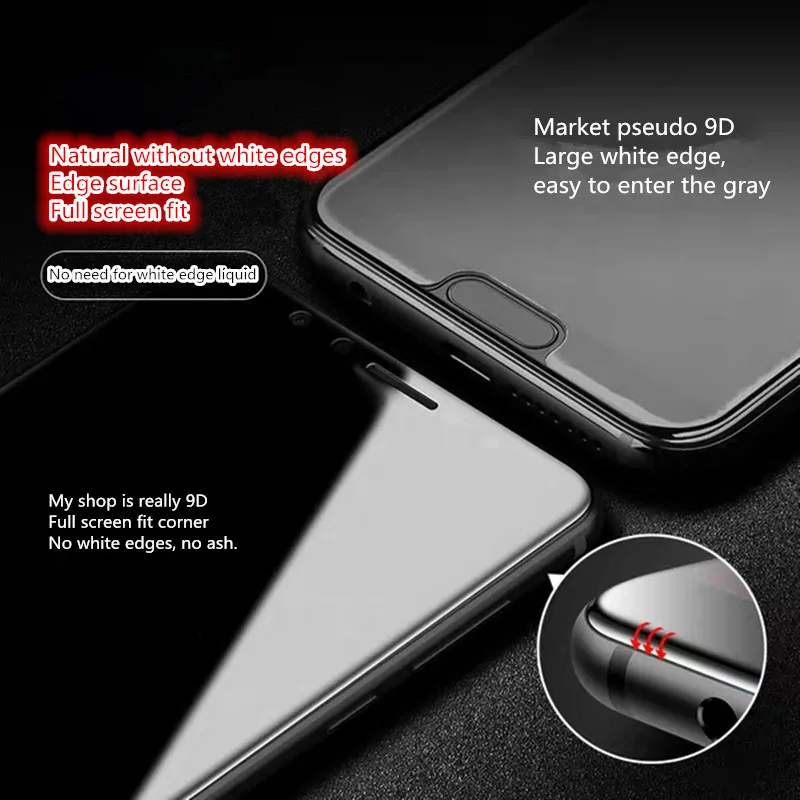 9D полное покрытие из закаленного стекла для Xiaomi Mi 9 SE A1 5X 6X Защитное стекло для экрана для Xiaomi Mi 8 A2 6X lite стекло
