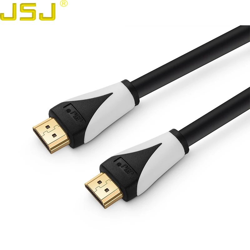 HDMI кабель JSJ 2 0 в 4K 3D Ethernet аудиоканал возврата для проектора PS3 HD ТВ ЖК дисплея Apple TV