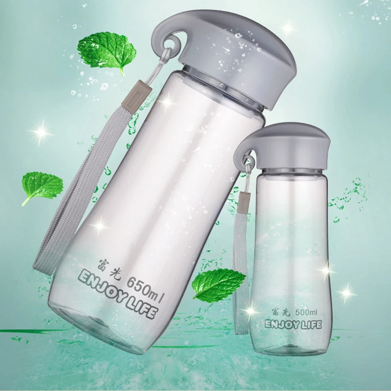 500ML 650ML Eco-friendly Water Bottle Unbreakable Leak-proof With Filter Screen Portable Sport Travel Running Tea Cup | Дом и сад