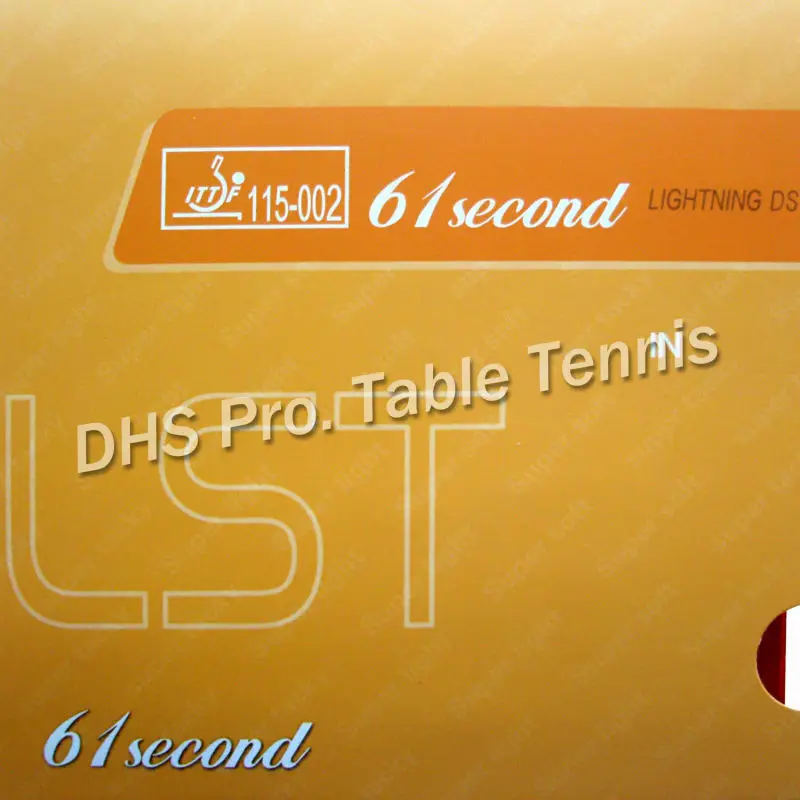 61second Lightning DS LST супер липкий Pips резина для настольного тенниса с губкой|tennis rubber|table