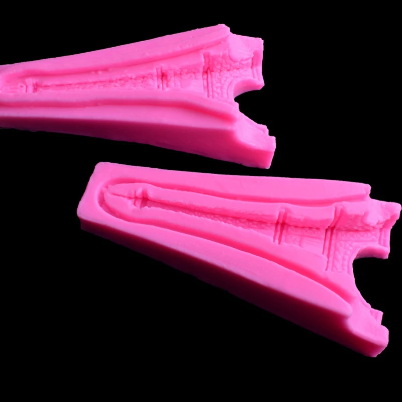 УФ креативная Мода 3D Эйфелева башня силиконовая форма DIY Смола декоративное ручное производство ювелирных изделий форма эпоксидная смола формы запонка в форме пианино