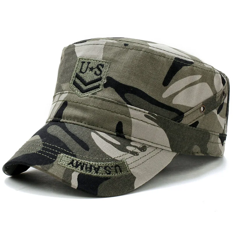 Военная Кепка армии США, плоская кепка, тактическая Мужская камуфляжная бейсболка кола, кепки, охотник, Фишер, солнцезащитный козырек, кепки, настоящая крутая Кепка CS