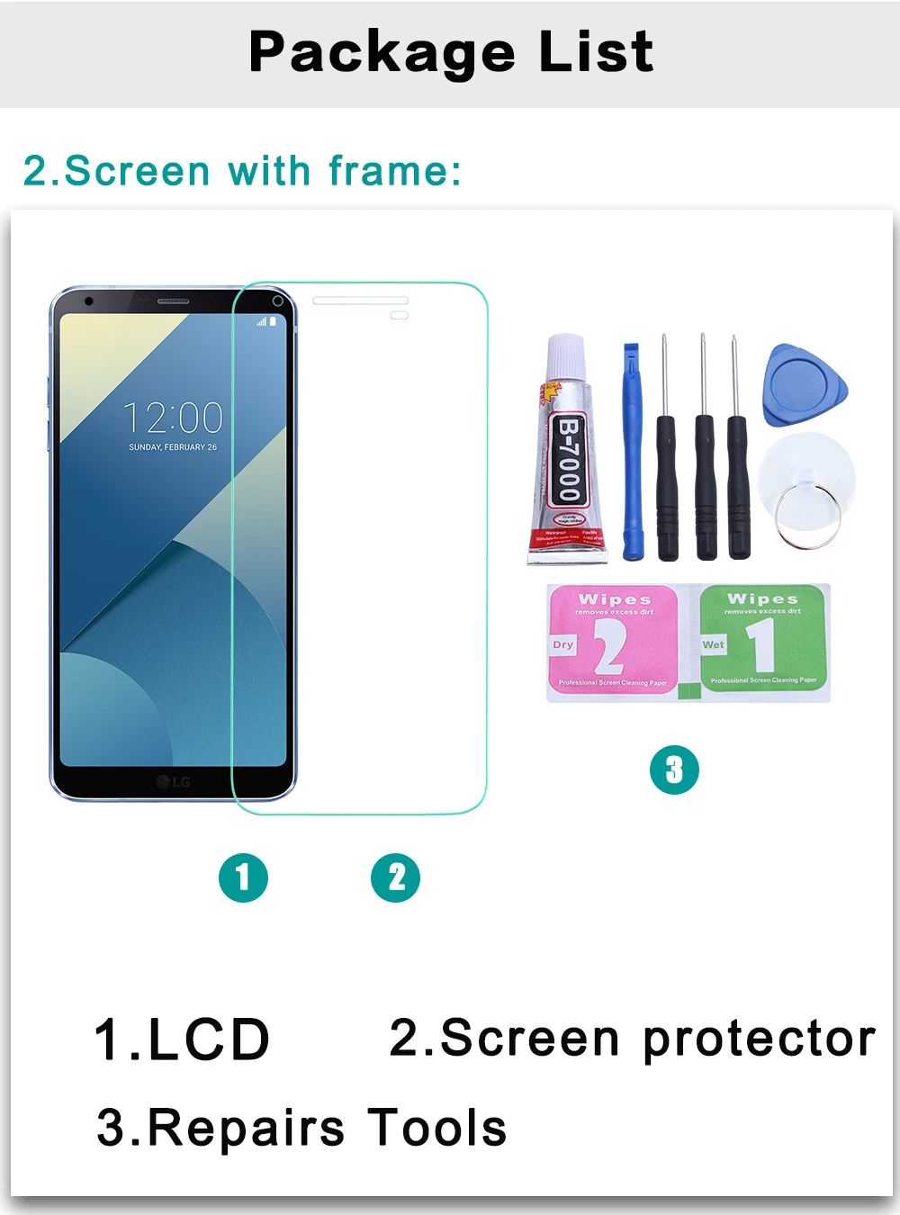 Дисплей для LG G6 ЖК-дисплей с сенсорным экраном с рамкой дигитайзер для LG G6 H870 ЖК-дисплей H873 VS998 US997 запчасти