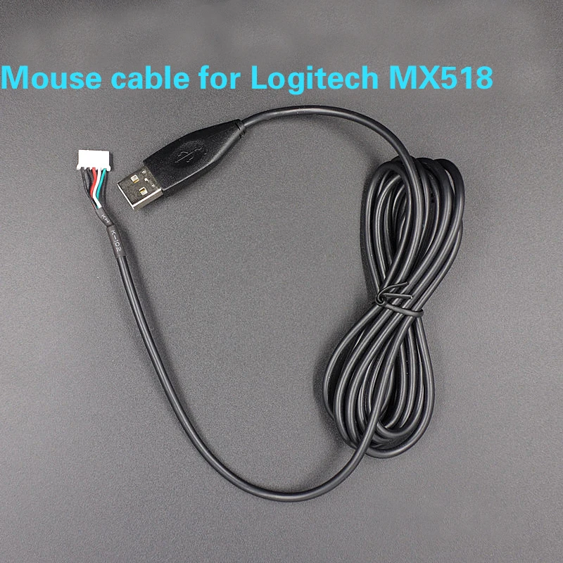 Кабель для мыши для logitech G100 GPRO G102 G300 G300S G302 G400 G400S G402 MX518 MX510 Прочный USB кабель для замены