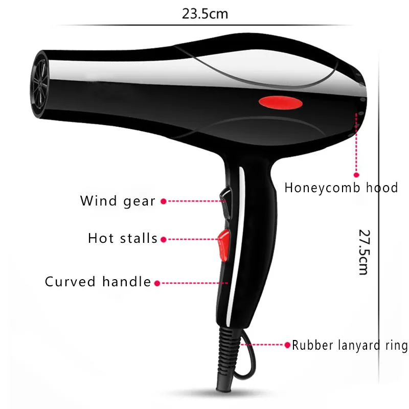 Фен для волос профессиональный набор фен салона аксессуары укладки оборудование