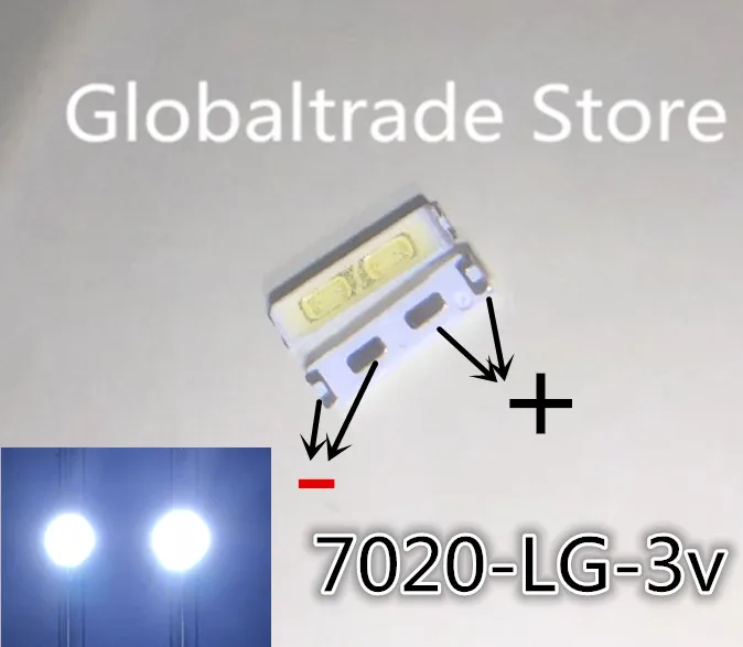 Светодиодная подсветка для LG Innotek светодиодная 0 5 Вт 7020 3 в холодный белый свет 110