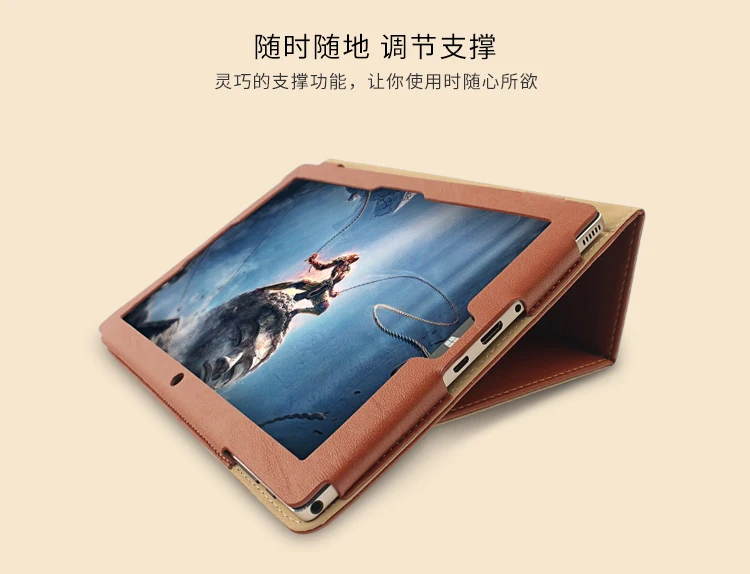PU Leather Cover Case For Teclast P10 P 10 Octa Core 10.1 inch Tablet PC Protective And 4 Gifts | Компьютеры и офис