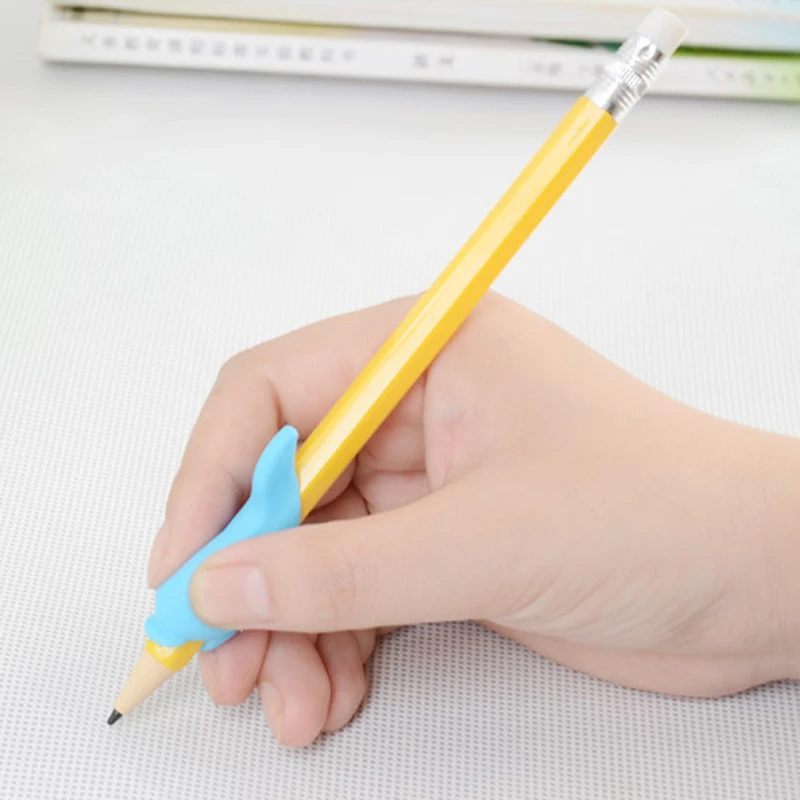 Карандаш силиконовый детский для рисования 5 шт. | Цвета и формы