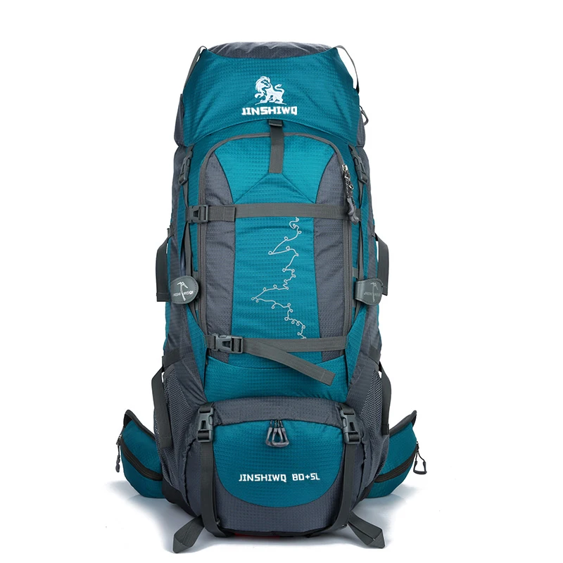 Goedkoop Grote 80 + 5L Waterdichte Rugzak Kamp Wandeling Mochilas Masculina Laptop Dagrugzak Trekking Klim Back Tassen Voor Mannen Vrouwen 2017