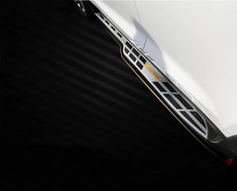 Для hyundai Tucson ходовые панели авто боковые шаг бар педали Высокое качество дизайн Nerf бар