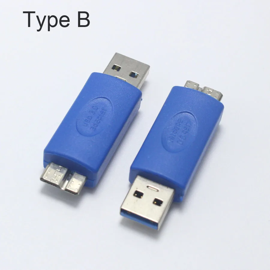 1 шт. USB 3.0 тип A штекер/разъем микро OTG Type B удлинитель адаптер для ПК | Обустройство